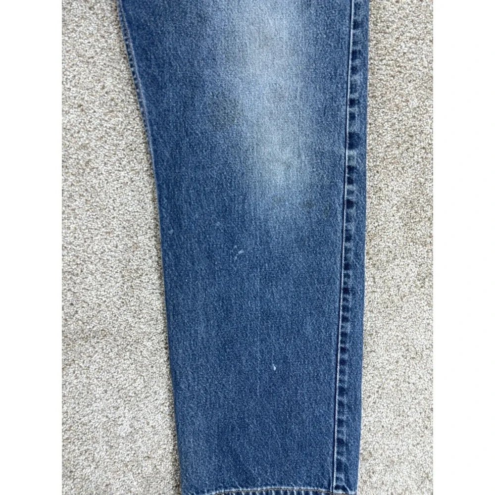 Vintage Levis 505 42x30 (40x29) Mens Blue Straight Chore Workwear Wash 2002‎ Y2K